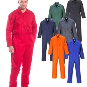 Schoolfield Zipper Coverall, 7 oz, PC813