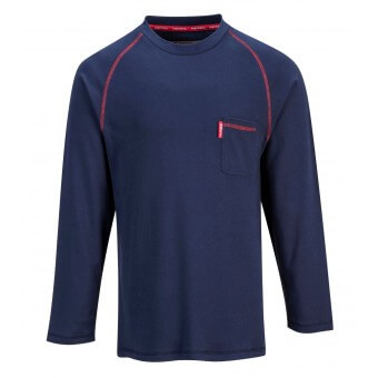 Flame Resistant Crew Neck T-Shirt, PFR01 1 Flame Resistant Crew Neck Shirt
