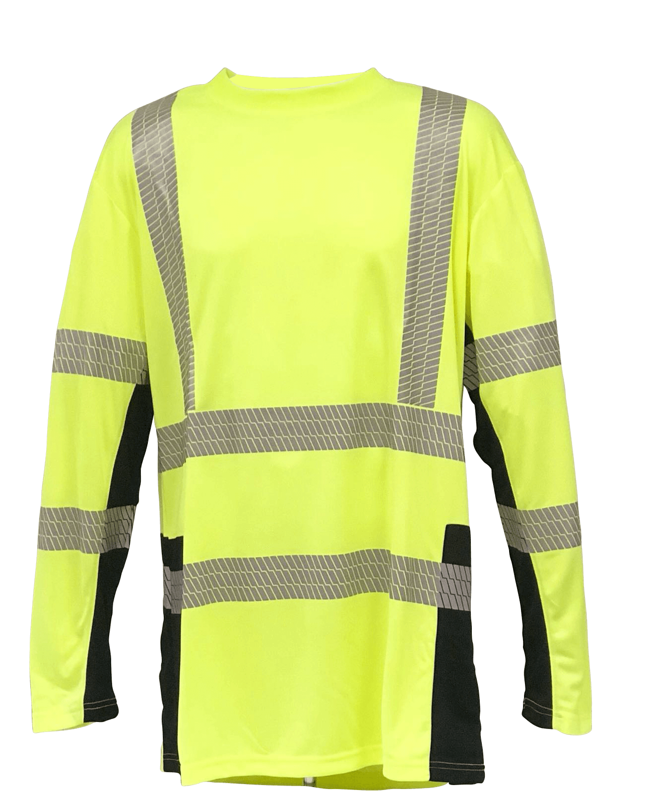 Hi Vis Two Tone Long Sleeve Reflective T-Shirt, Class 3, PLS1709 1 Hi Vis Two Tone Long Sleeve Reflective T-Shirt, Class 3, PLS1709