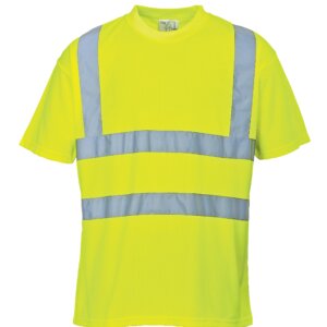 High Vis Cotton Comfort Short Sleeved T-Shirt w/ Pocket