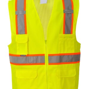 Linstead Contrast Hi-Vis Vest, PS372