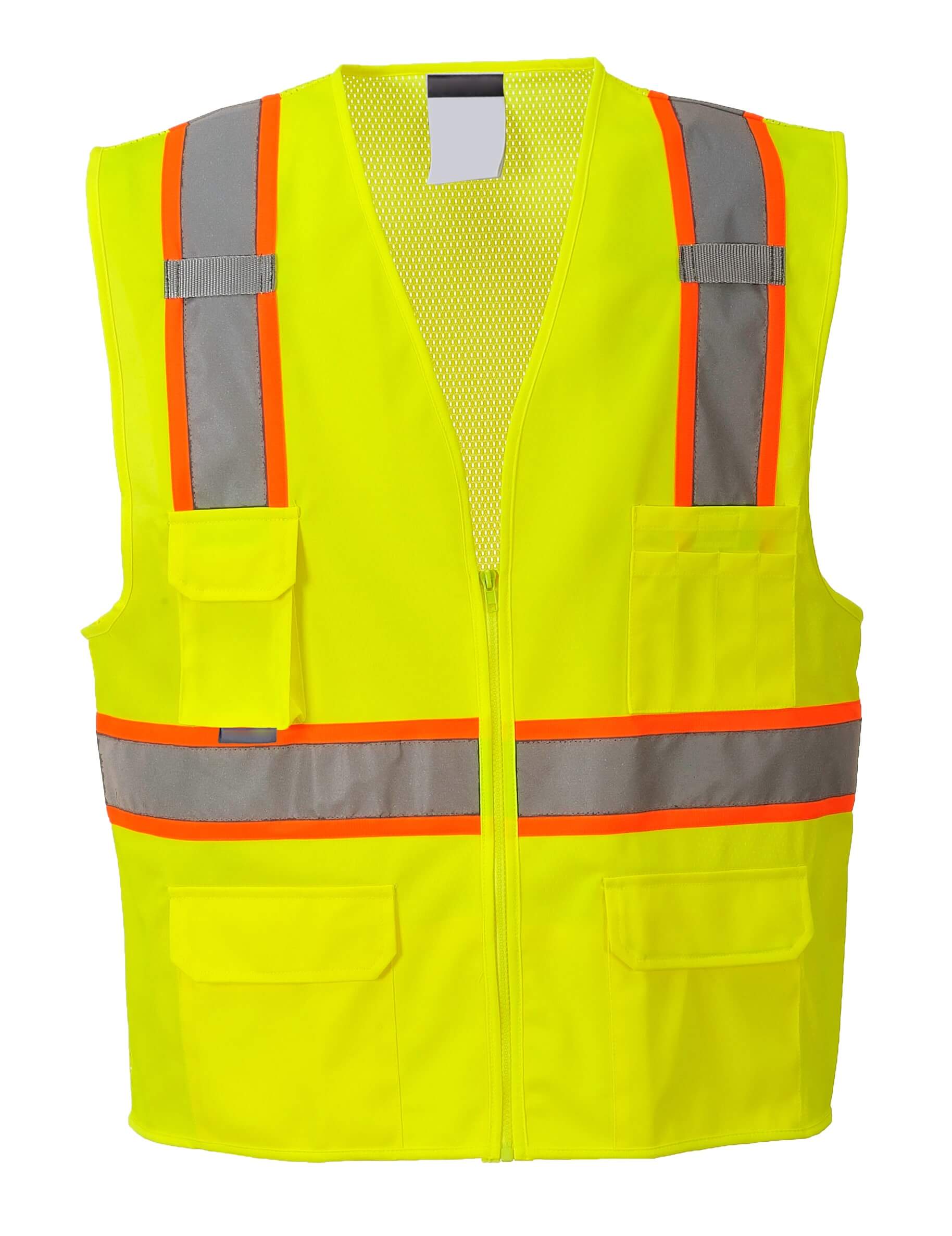 Linstead Contrast Hi-Vis Vest, PS372 1 Linstead Contrast Hi-Vis Vest, PS372