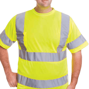 High Vis Cotton Comfort Short Sleeved T-Shirt, Class 3, TS183R