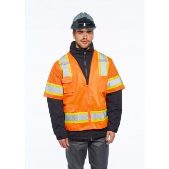 Aurora Sleeved Hi-Vis Vest, Class 3, PS373 1 aura