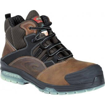 Degas Brown Composite Toe Safety Boots, EH PR 1 degasbrown