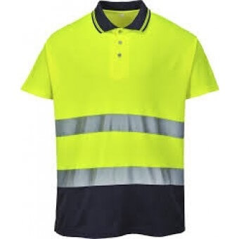 Classic Two-Tone Polo, Class 2 1 hi_vis_polo