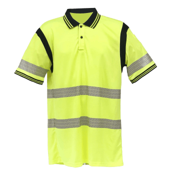 Tactical Two Tone Short Sleeve Hi Vis Polo, Class 3 1 hi_vis_polo
