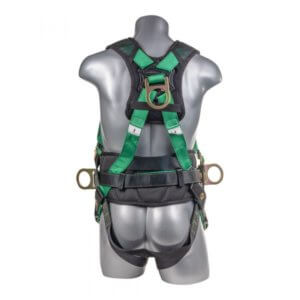 Harness 5pt. Back Padded, QCB Chest, GL, B/S D-Rings
