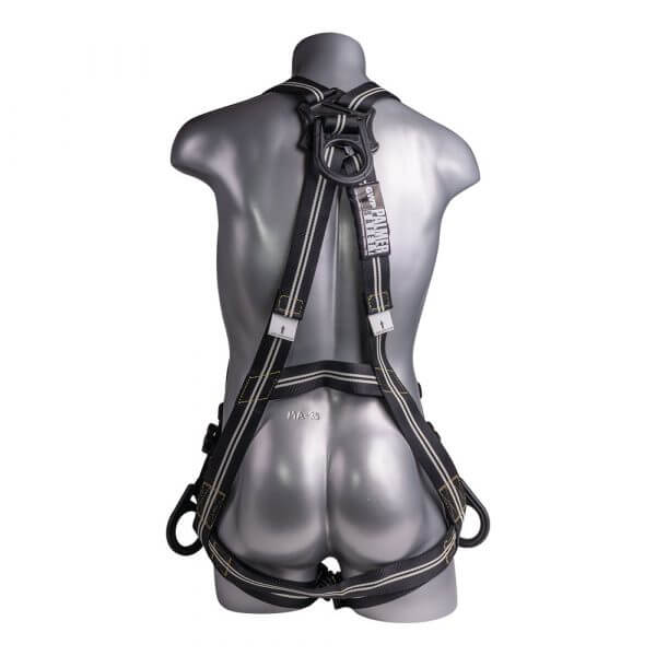 Dielectric Arc Flash Harness Black Color 2 harness_black_color_back