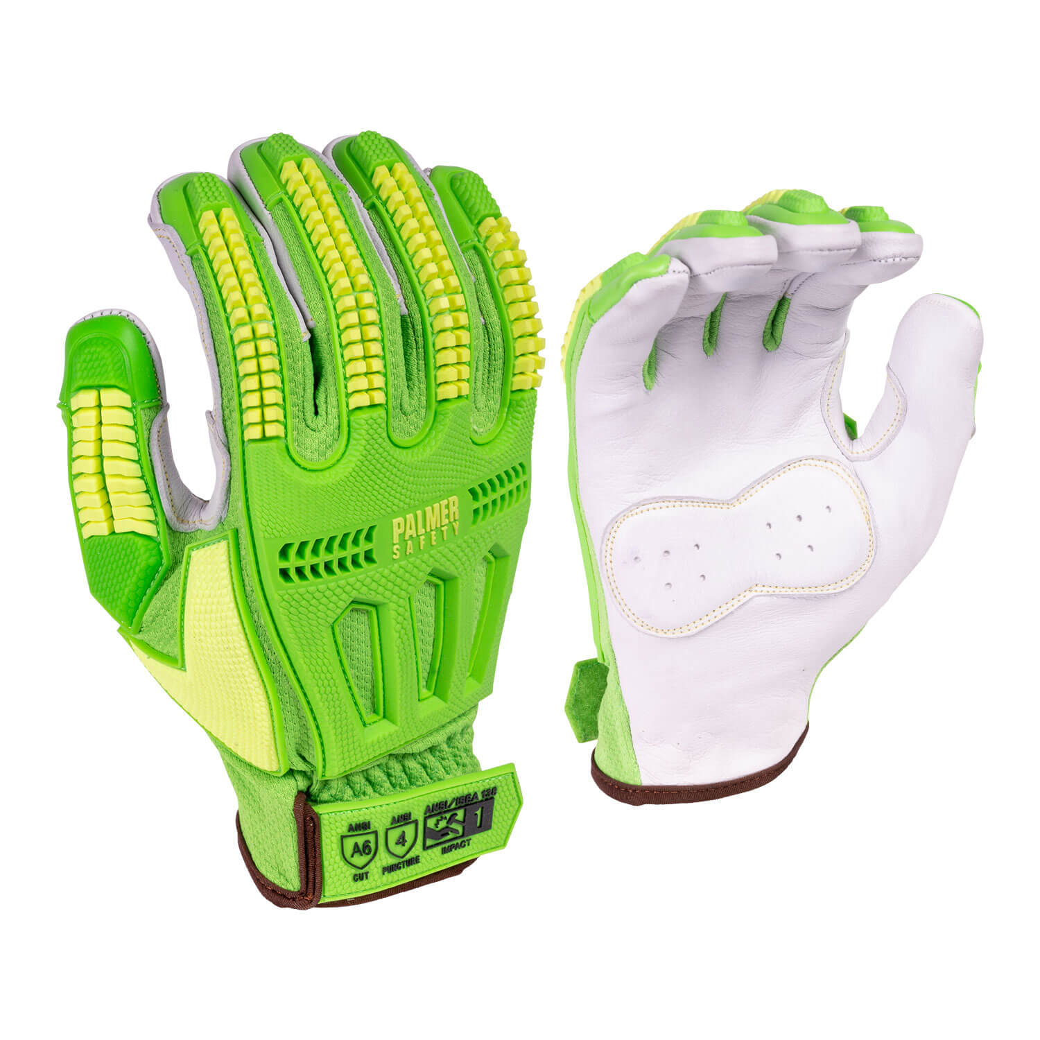 Goatskin Leather Impact Glove, PG933 1 G933G-Glove Group