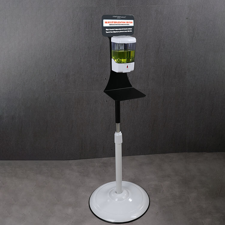 Automatic Touchless Hand Sanitizer Station w Floor Stand, 600ml 2 HSD203 Mobile Hand Sanitizer2