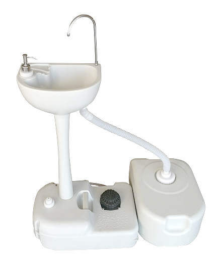 Portable Dual Hand Washing Station with Water Base, HWS701 2 HWS701