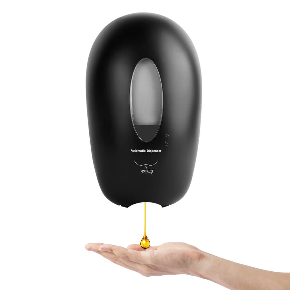 Wall Mounted Touchless Hand Sanitizer Dispenser, 1000ml 2 WMHS200 Black