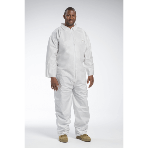 FR Disposable White Coveralls, IW1601 1 FR Disposable White Coveralls, IW1601