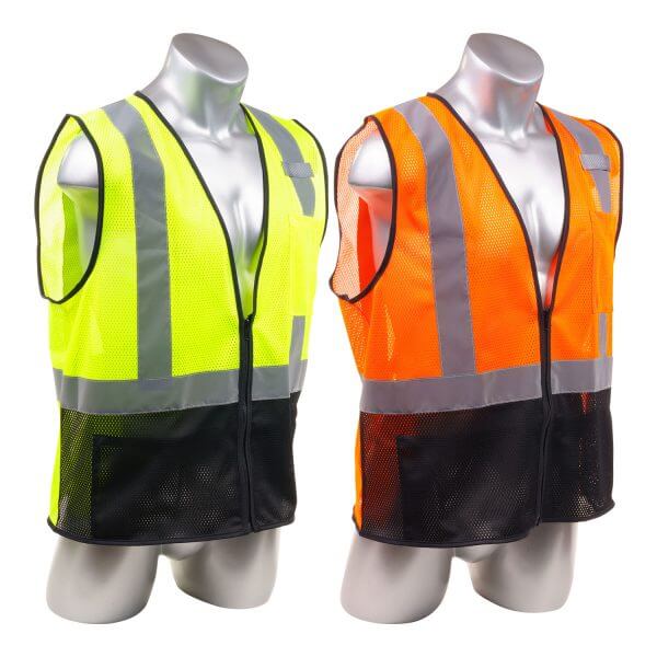 Hi-Vis Contrast Mesh Safety Vest, SV2313 1 Hi-Vis Contrast Mesh Safety Vest, SV2313