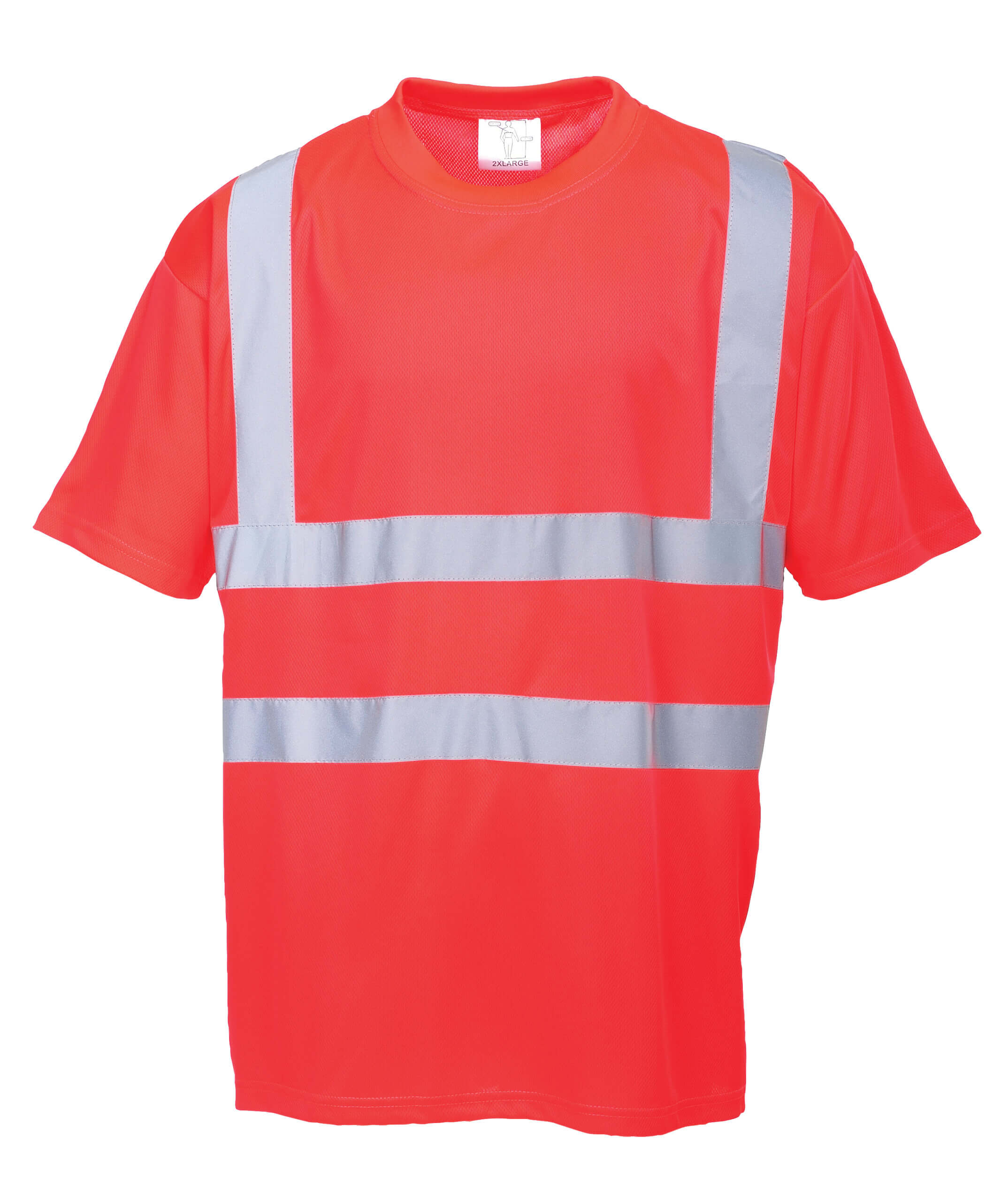 Red Hi Vis T-Shirt, TS270R 1 Red Hi Vis T-Shirt, TS270R