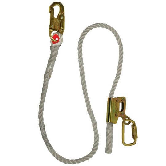 ER Adjustable Rope Lanyard w/ Steel Snaphook 1 ER Adjustable Rope Lanyard w/ Steel Snaphook