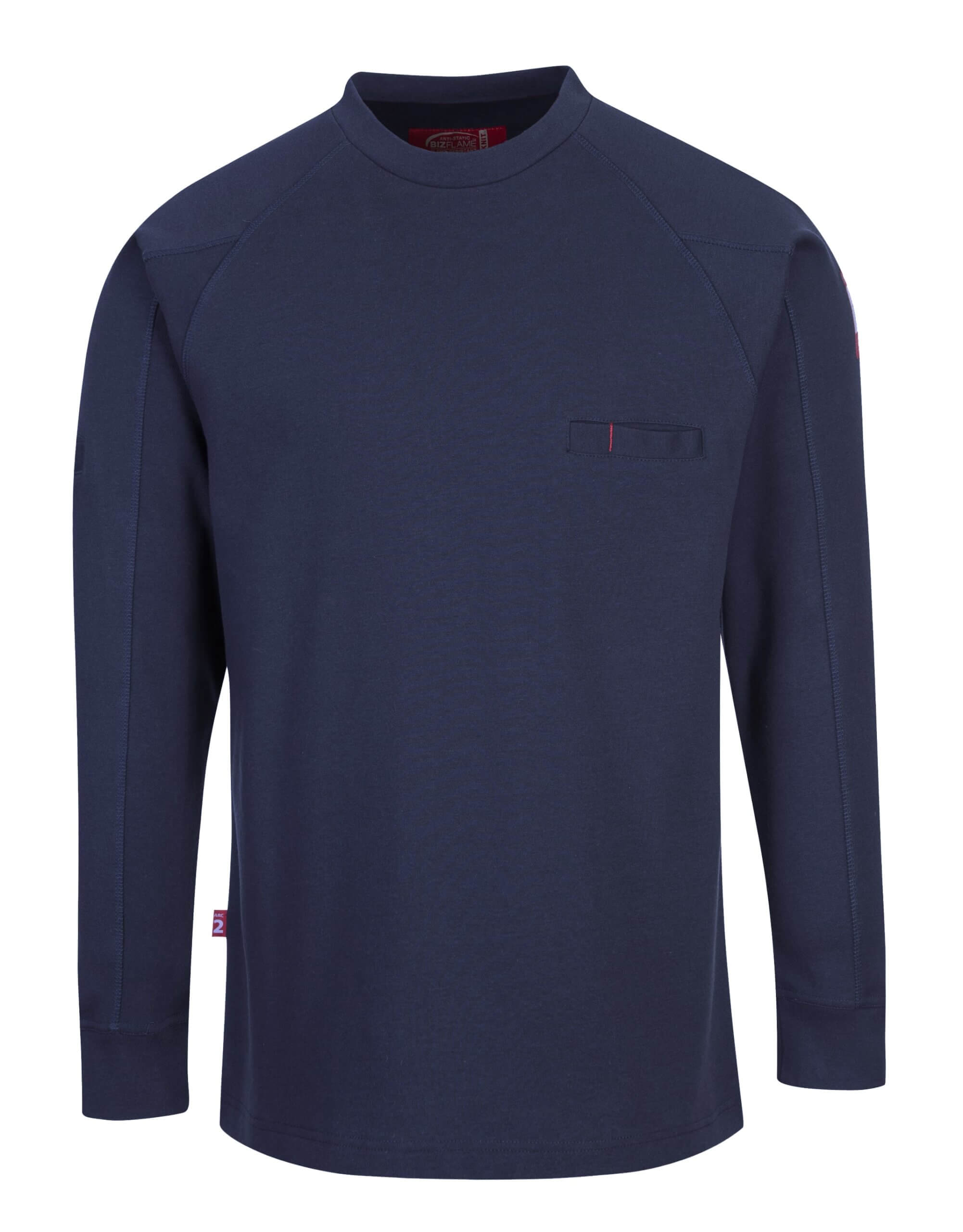 Flame Resistant Crew Neck Antistatic T-Shirt, PFR33 2 Flame Resistant Crew Neck Antistatic T-Shirt, PFR33 - Image 2