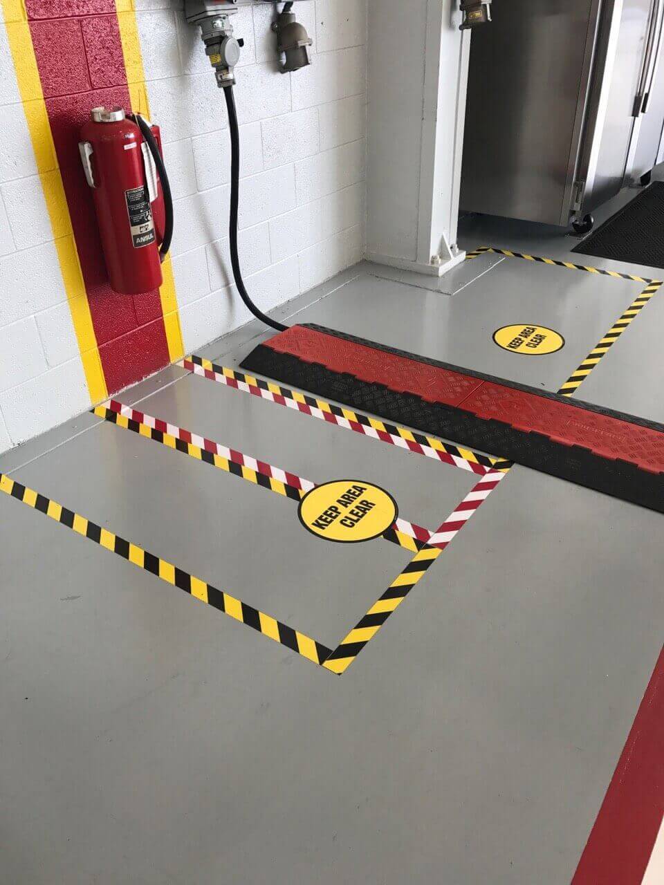 Industrial Floor Traction Marking Tape 1 Industrial Floor Traction Marking Tape