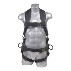 FR Harness 5pt., Dielectric, Back & Side D-Rings, Shoulder & Waist Pads