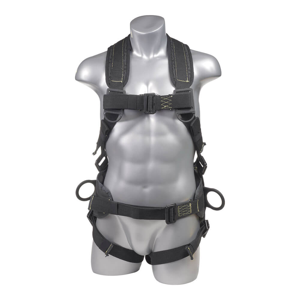 FR Harness 5pt., Dielectric, Back & Side D-Rings, Shoulder & Waist Pads 1 FR Harness 5pt., Dielectric, Back & Side D-Rings, Shoulder & Waist Pads
