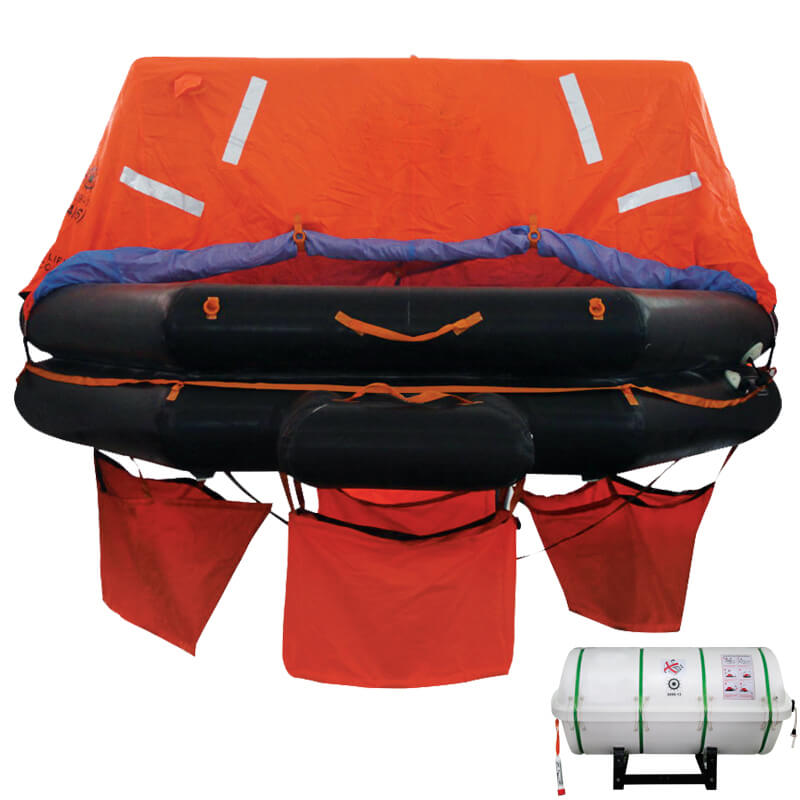 Liferaft SOLAS OCEANO, Throw Over-board 1 Liferaft SOLAS OCEANO, Throw Over-board