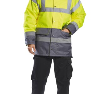 Hi Vis Insulated Jacket, Class 3