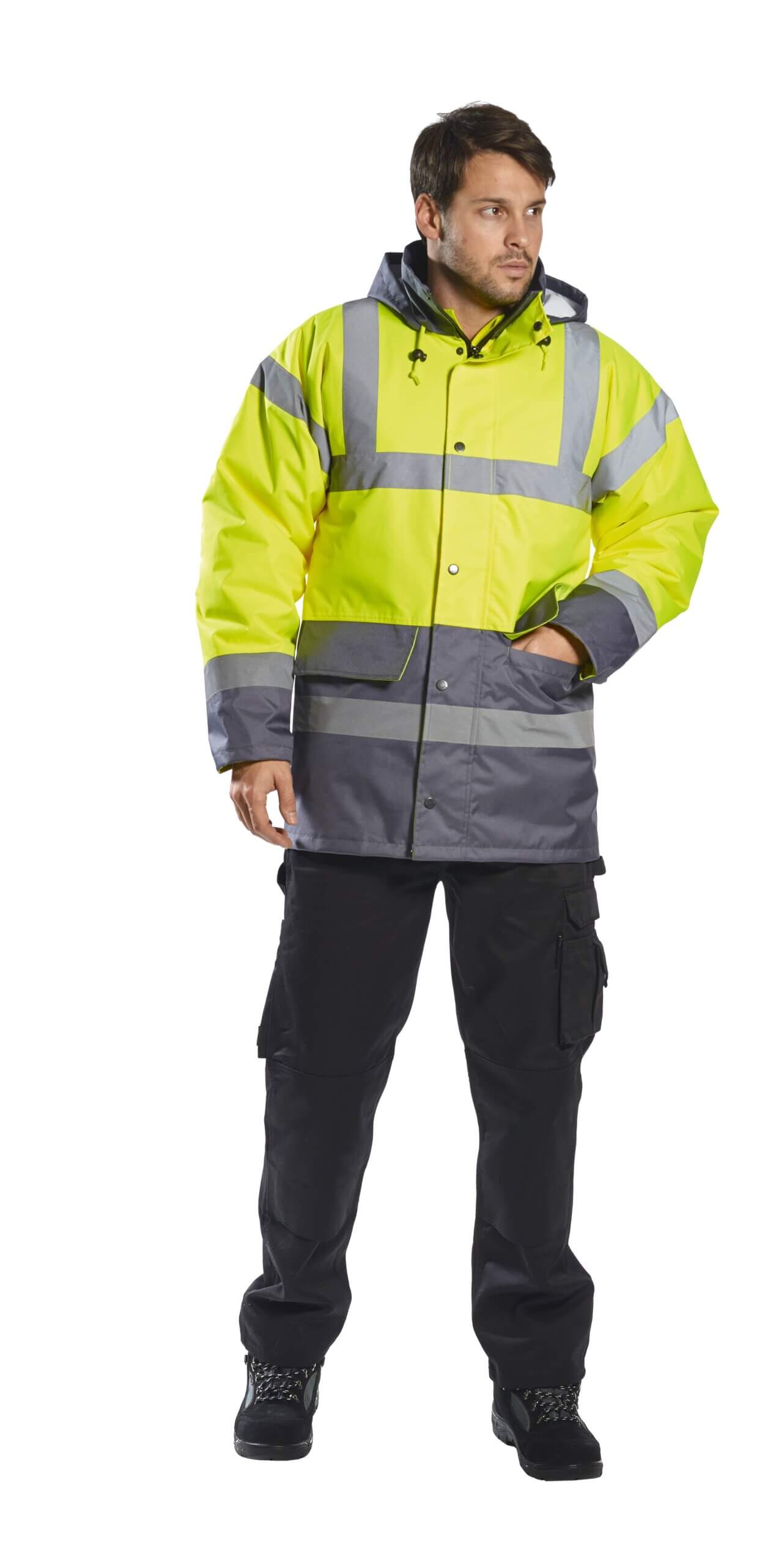 Hi Vis Insulated Jacket, Class 3 1 Hi Vis Insulated Jacket, Class 3