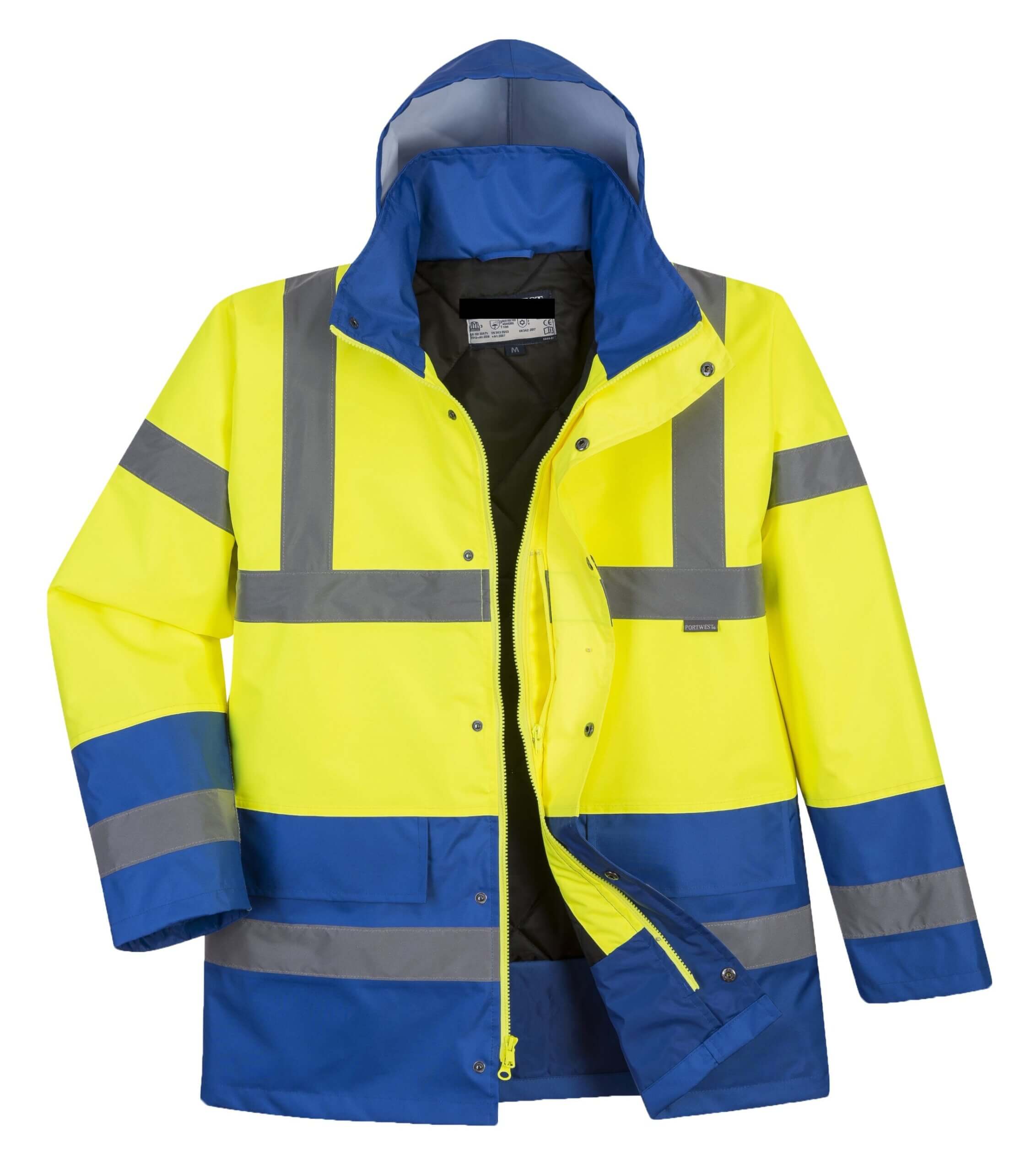 Hi Vis Insulated Jacket, Class 3 2 Hi Vis Insulated Jacket, Class 3 - Image 2