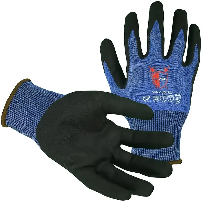 Lightweight, 18 gauge, A5 Cut Resistant, Foam Nitrile Palm 1 Lightweight, 18 gauge, A5 Cut Resistant, Foam Nitrile Palm