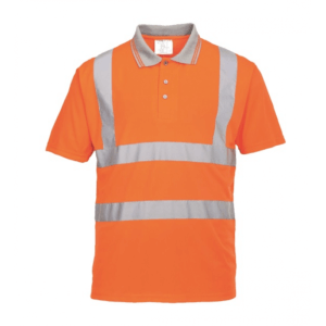 Hi-Vis Short Sleeved Polo Shirt