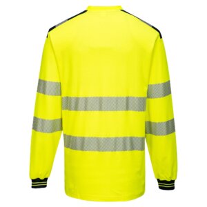 High Visibility Long Sleeve T Shirt w/ Segmented Tape, PT185