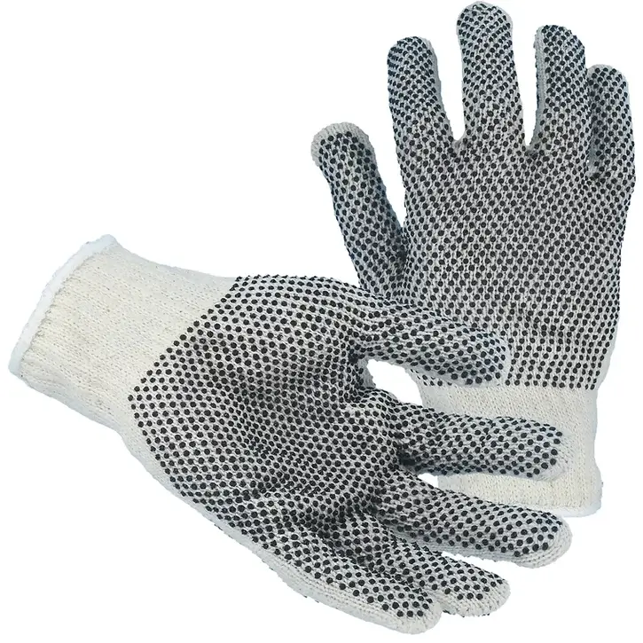 Double Dot Poly/Cotton Blend Gloves 1 Double Dot Poly/Cotton Blend Gloves