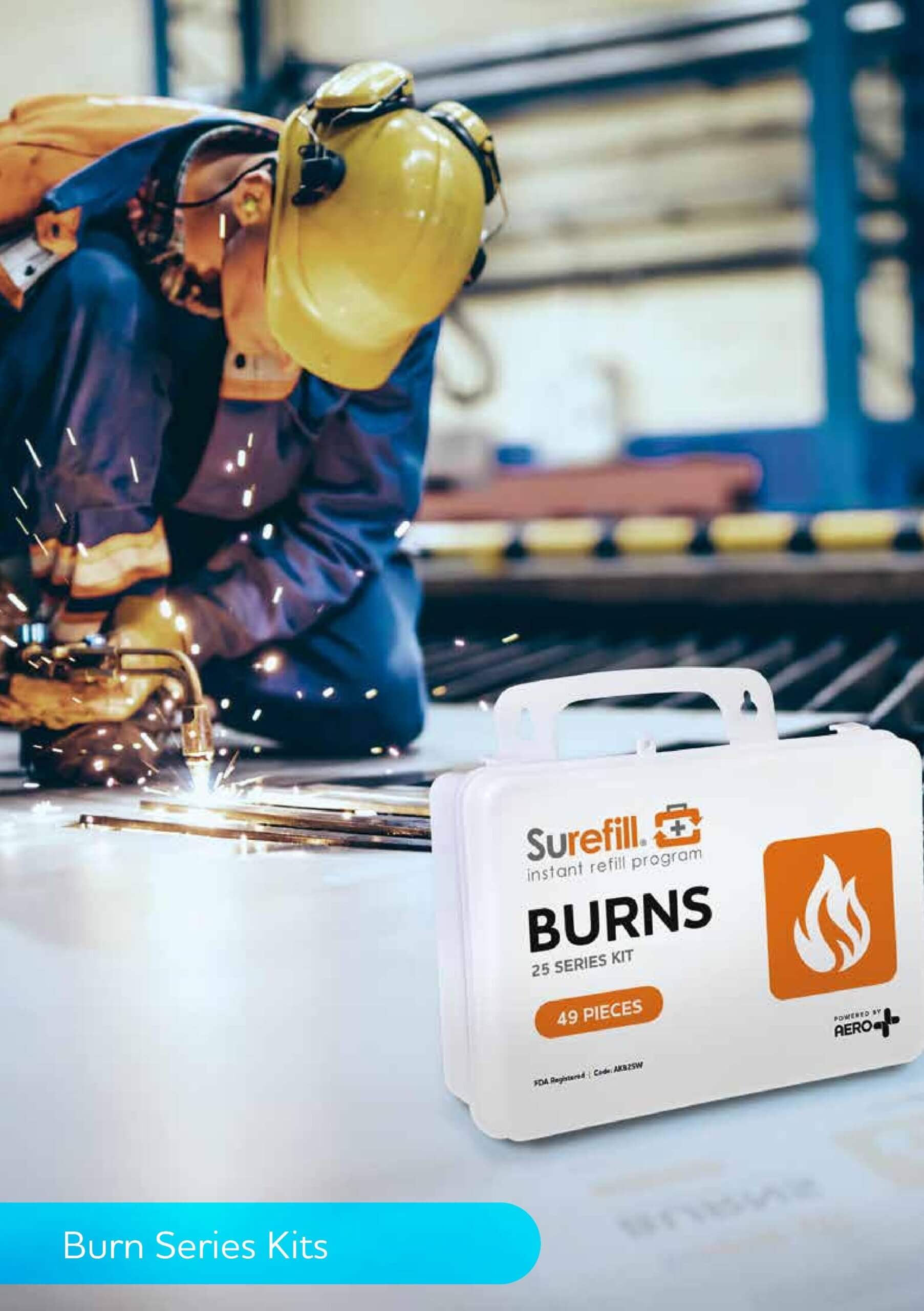 Surefill™ Burn Kit, AKB10W 1 Surefill™ Burn Kit, AKB10W