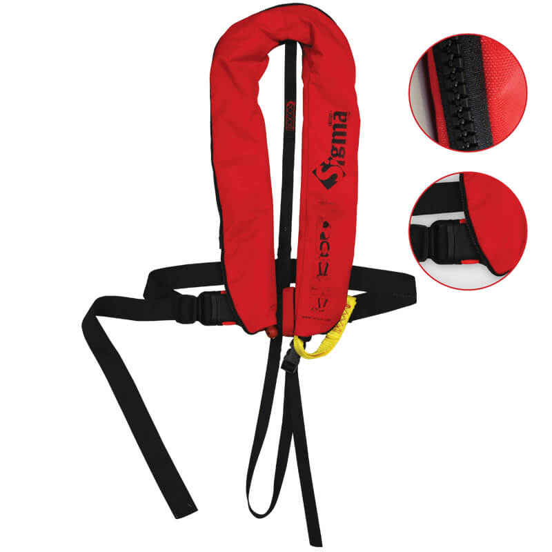 Sigma Inflatable Lifejacket 170N, ISO 12402-3 1 Sigma Inflatable Lifejacket 170N, ISO 12402-3