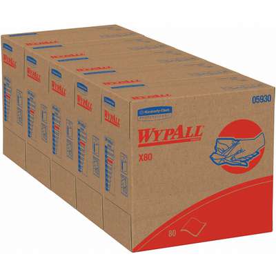 Kimberly-Clark WypAll® X80 Cloths 400/CT 1 Kimberly-Clark WypAll® X80 Cloths 400/CT